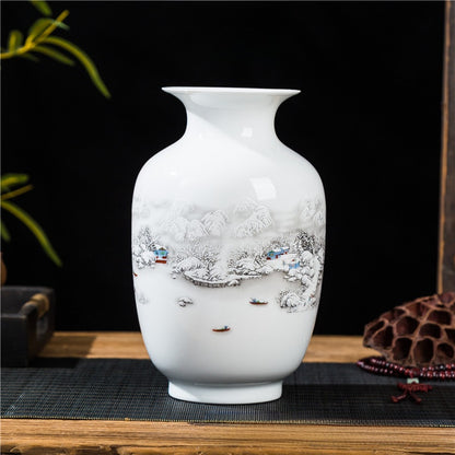 small ceramic vase