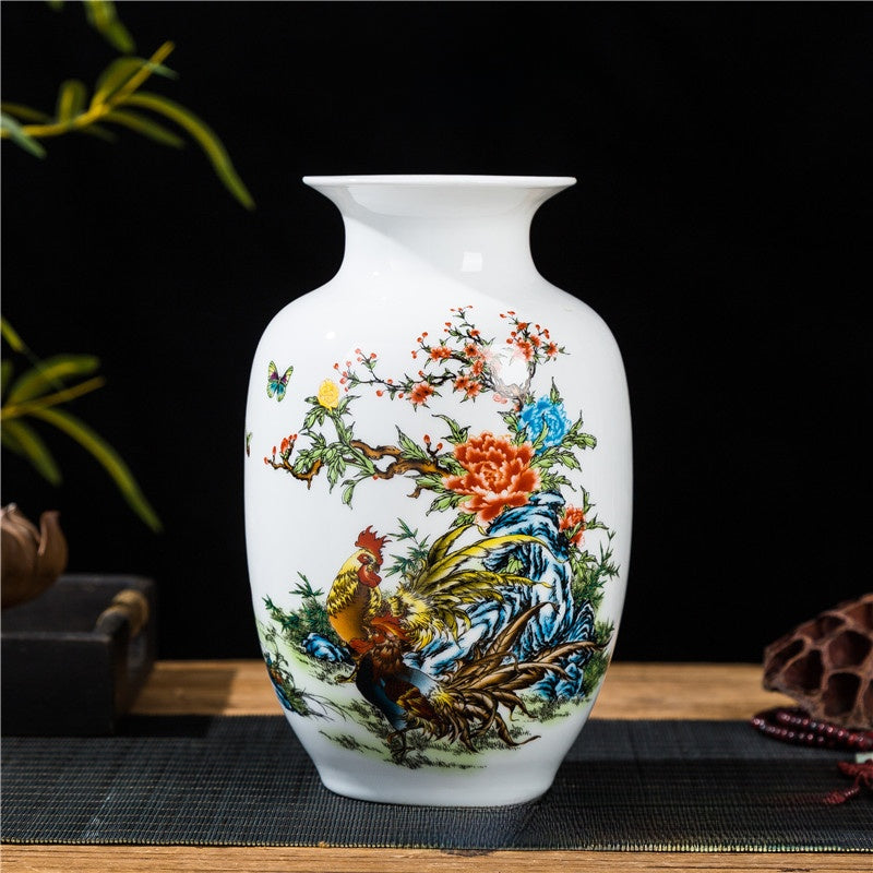 small ceramic vase
