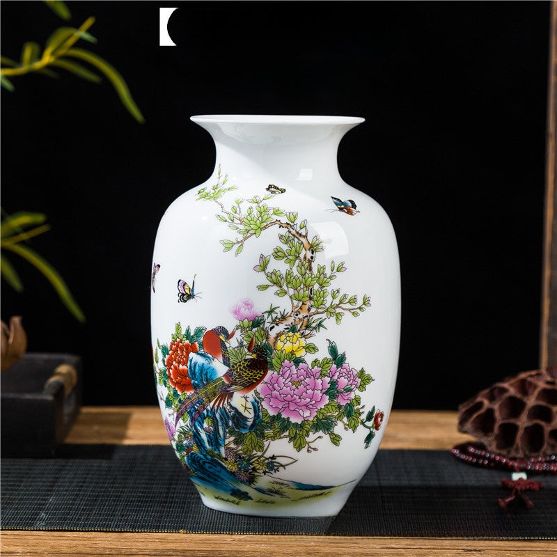small ceramic vase