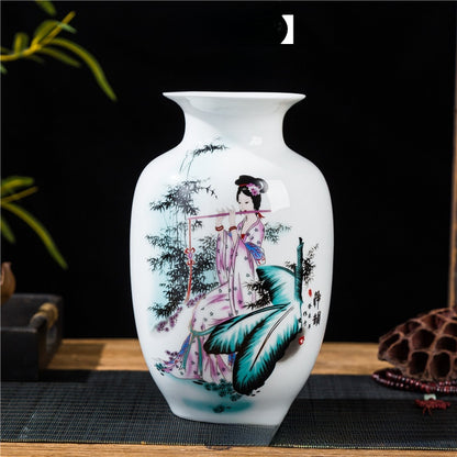 small ceramic vase