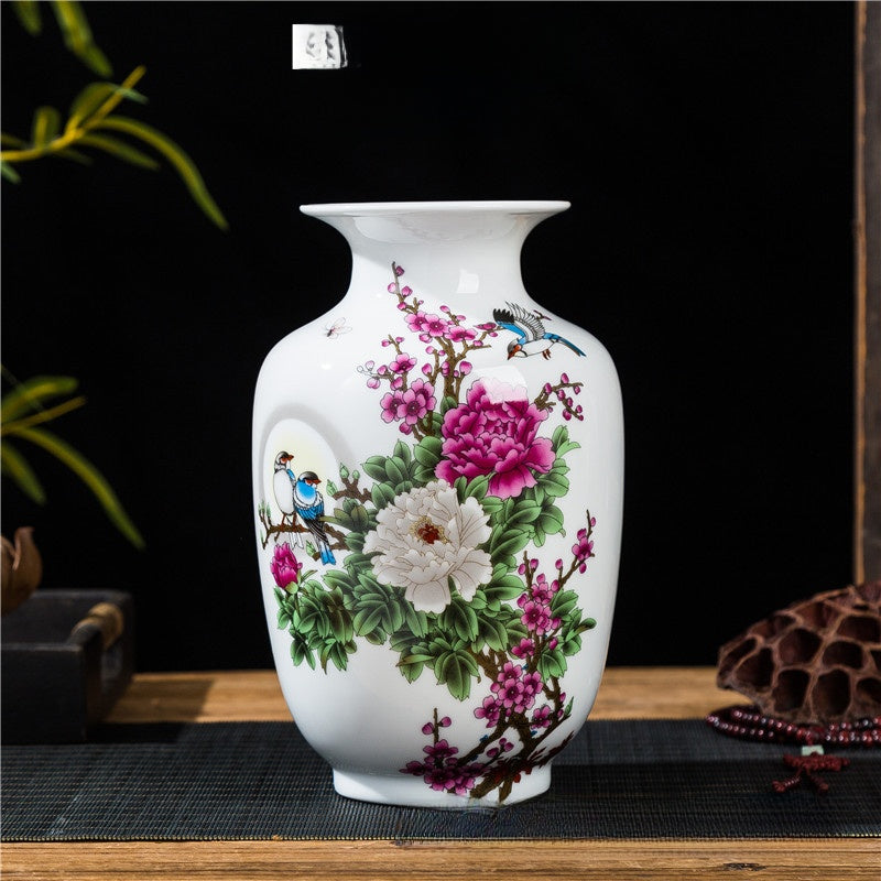 small ceramic vase