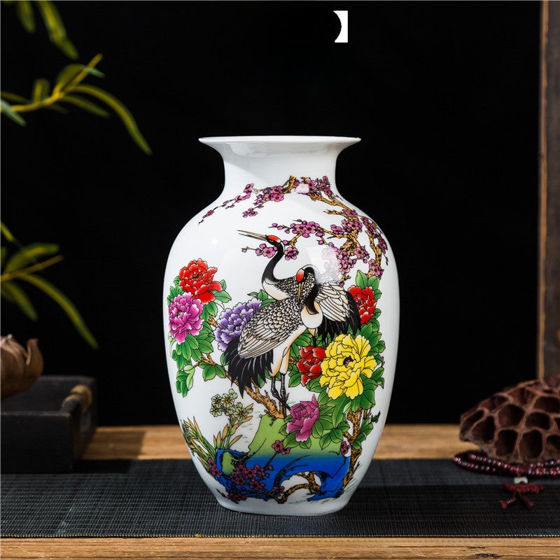 small ceramic vase