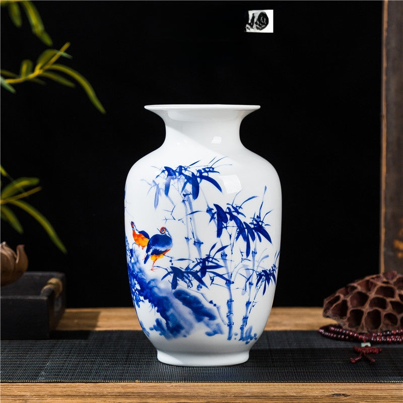 small ceramic vase