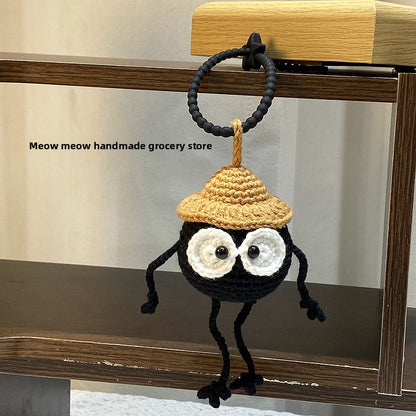Small Coal Ball Pendant
