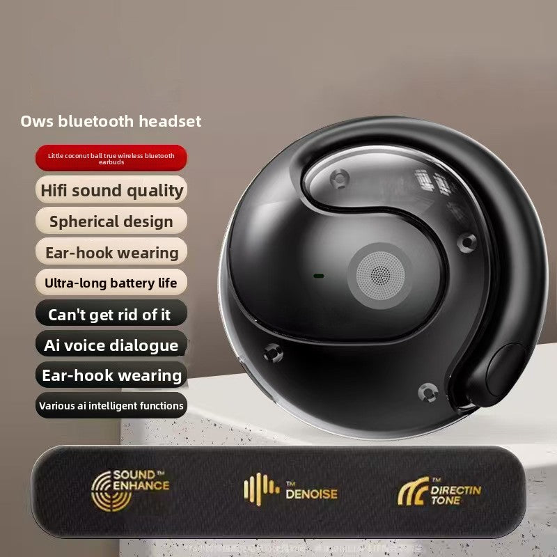 Small coconut ball Bluetooth headset