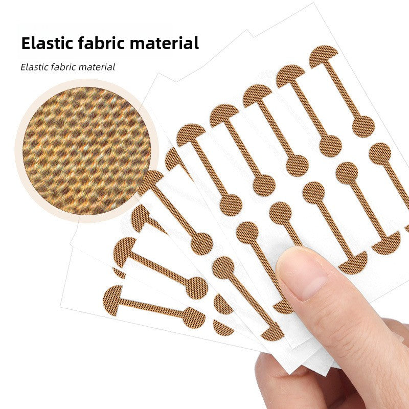 Small dumbbell-shaped nose patch