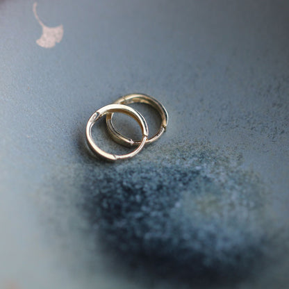 Small earrings ear buckle