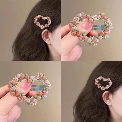 Small floral hairpin