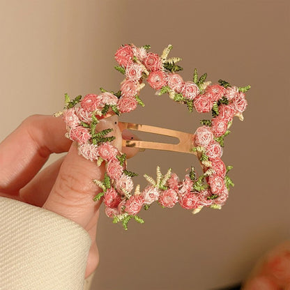 Small floral hairpin
