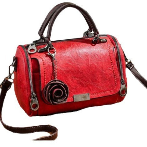 Small Flower Pendant Crossbody Bag