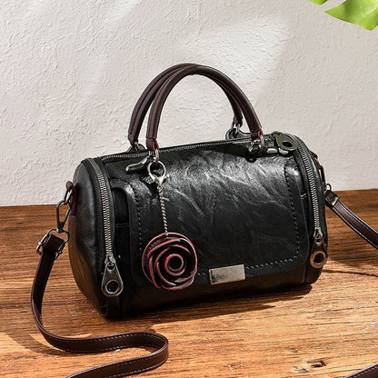 Small Flower Pendant Crossbody Bag
