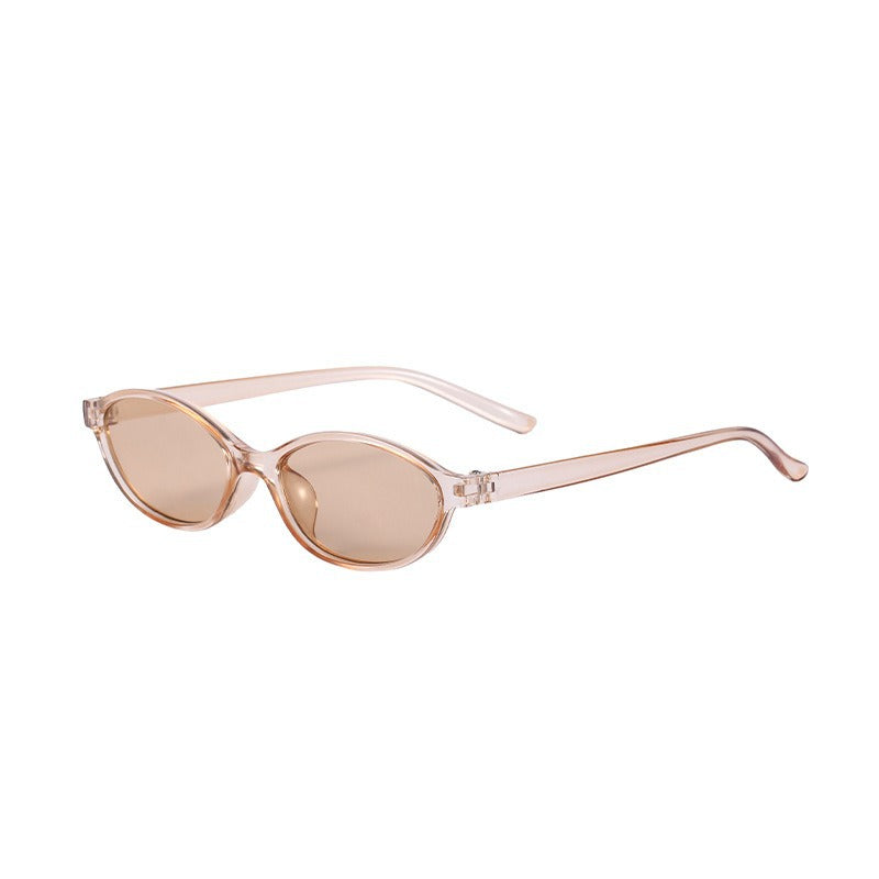 Small frame oval sunglasses