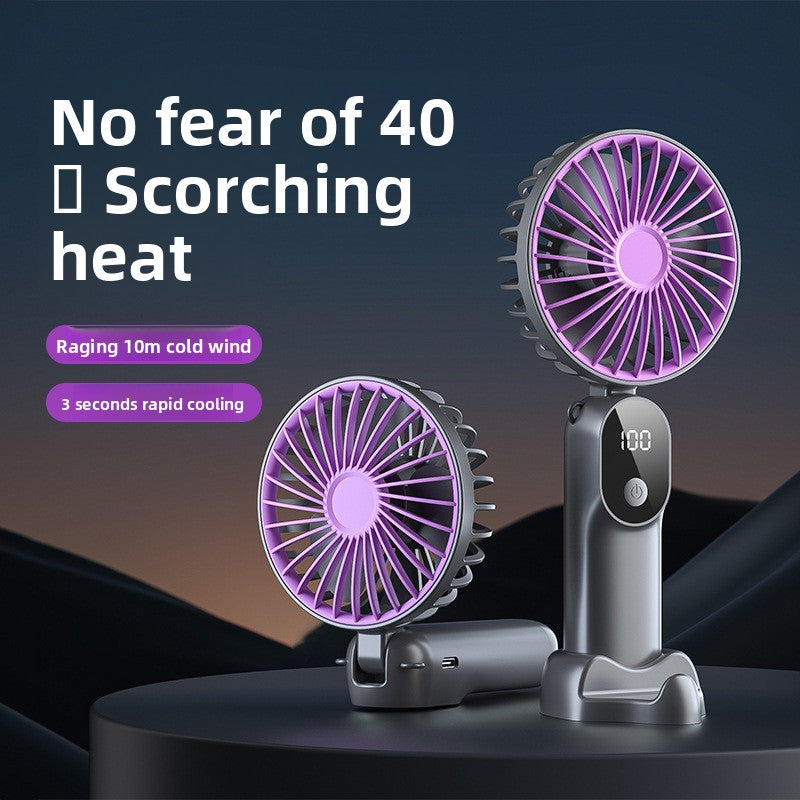 Small hand-held fan