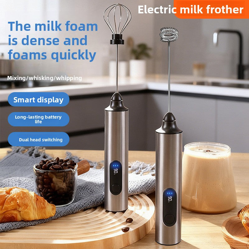 Small handheld egg beater