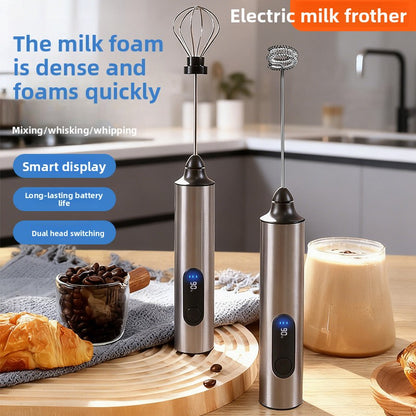 Small handheld egg beater