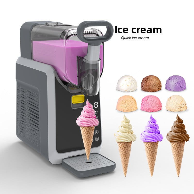 Small household ice cream slush machine