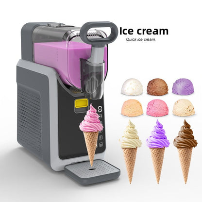 Small household ice cream slush machine