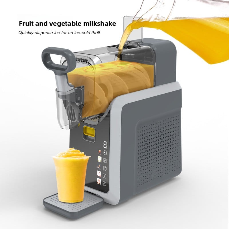 Small household ice cream slush machine