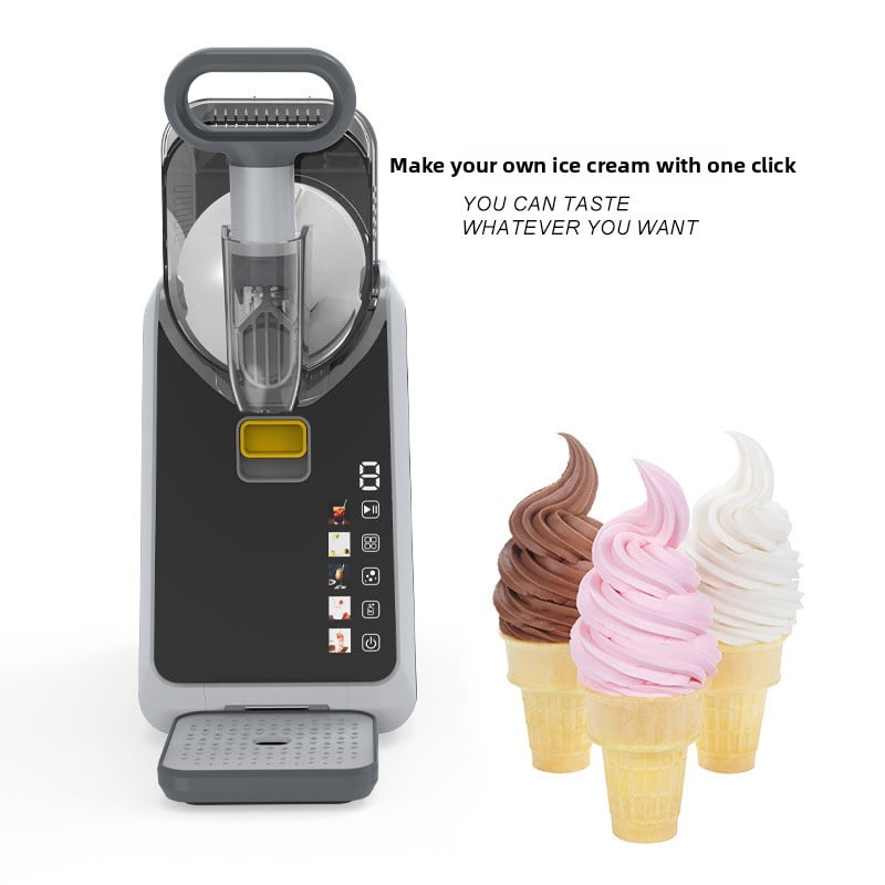 Small household ice cream slush machine