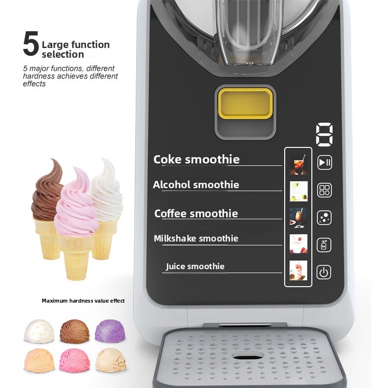 Small household ice cream slush machine