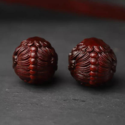 Small leaf rosewood carving