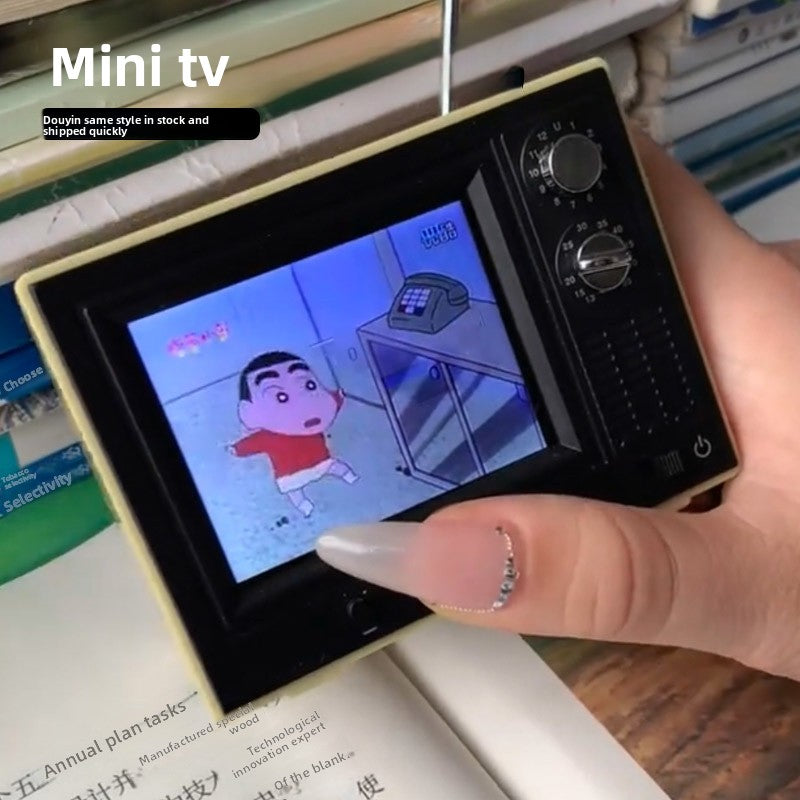 Small mini TV set