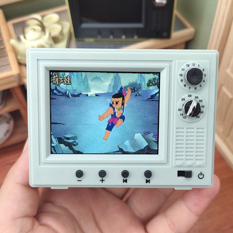 Small mini TV set