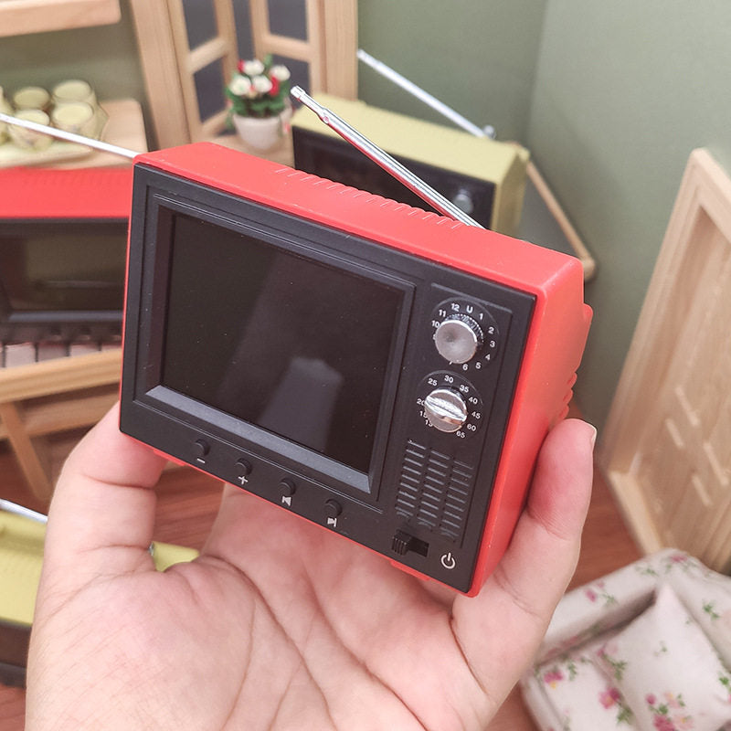 Small mini TV set