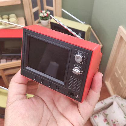 Small mini TV set