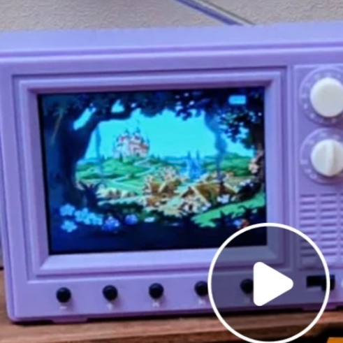 Small mini TV set