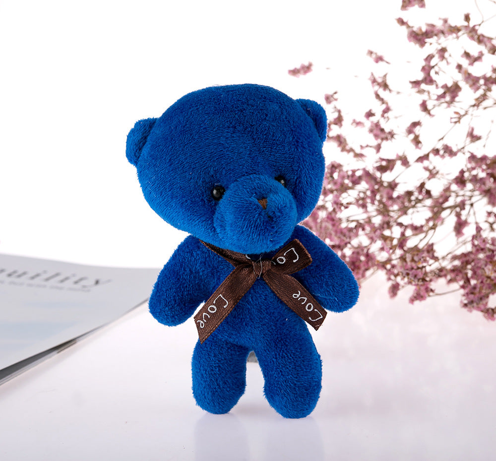 Small Plush Bear Doll Keychain