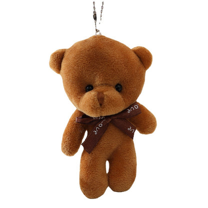 Small Plush Bear Doll Keychain