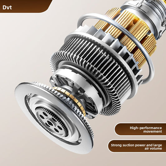 Small portable high-power suction integrated