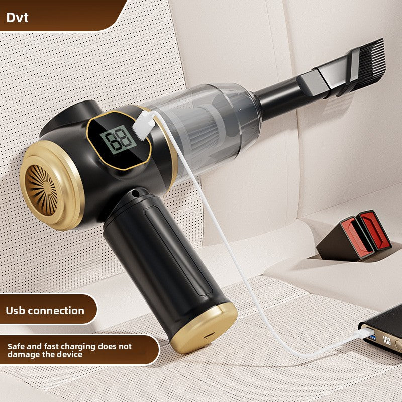 Small portable high-power suction integrated