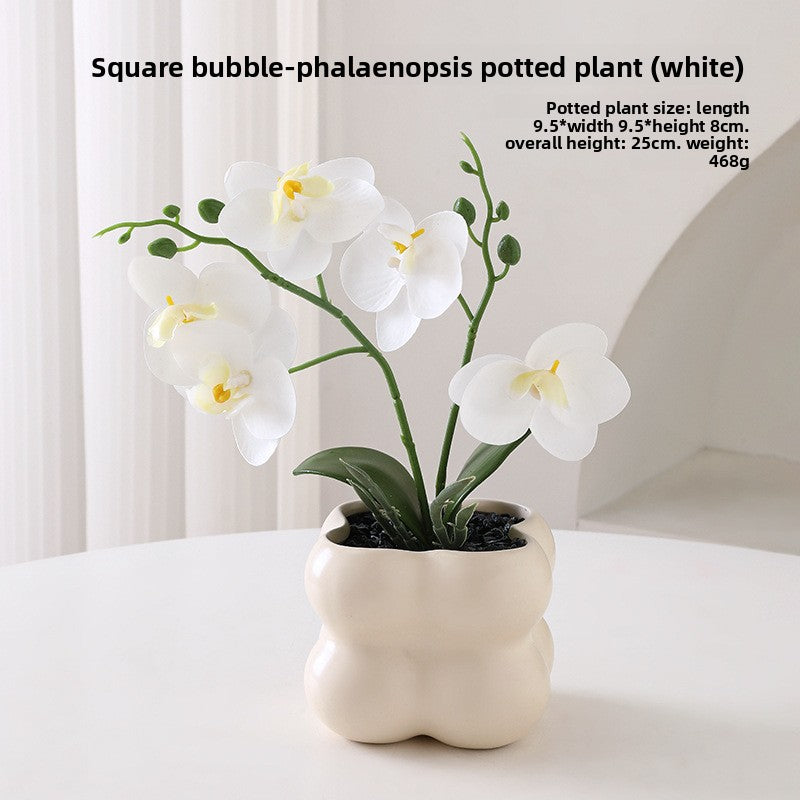 Small pot plant ornaments