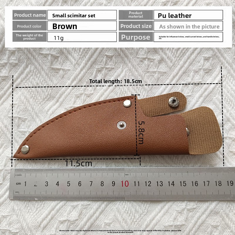 Small PU Leather Knife Cover