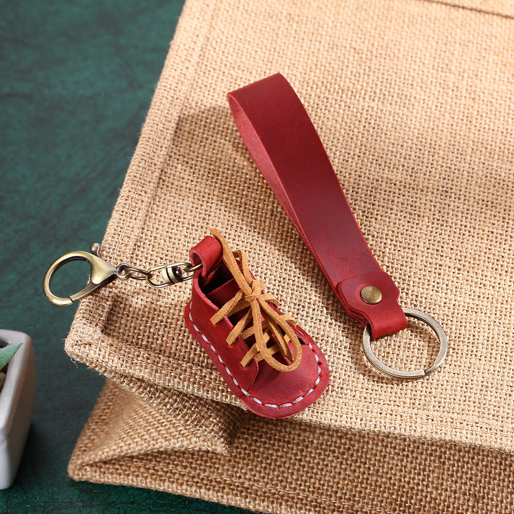 Small shoes key chain
