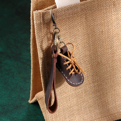 Small shoes key chain