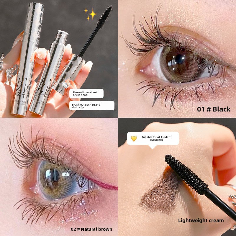 Small silver tube mascara
