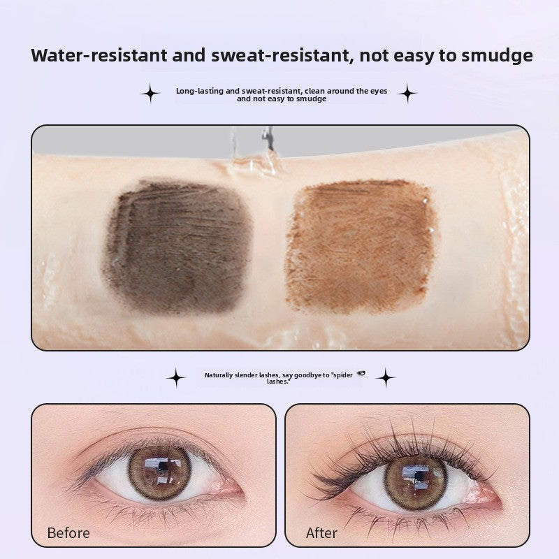 Small silver tube mascara