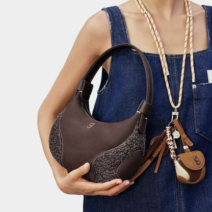 small size Bag Niche Crossbody Bag Crescent Bag