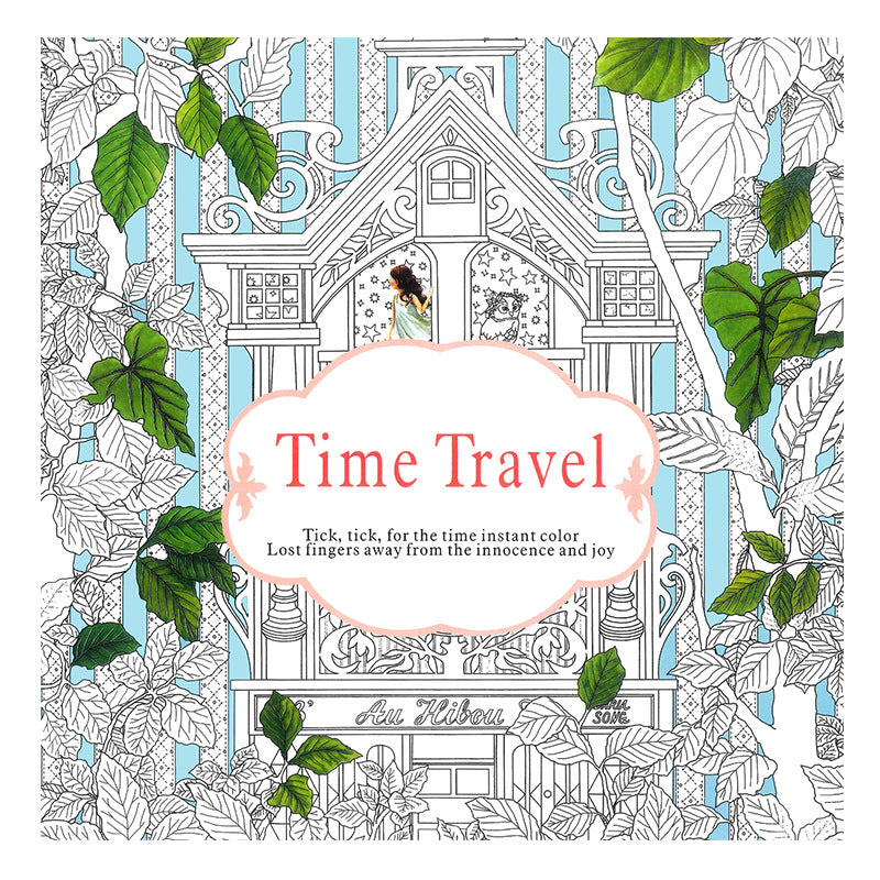 Small size Secret Garden coloring book