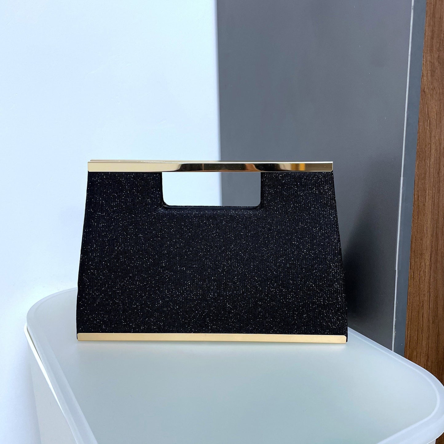 Small Square Evening Clutch Bag