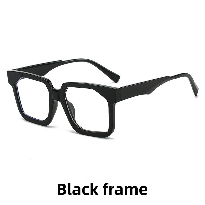 Small square trendy fashion glasses