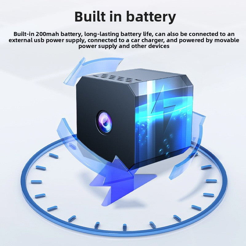 Small Square Wifi Security Camera with Night Vision
