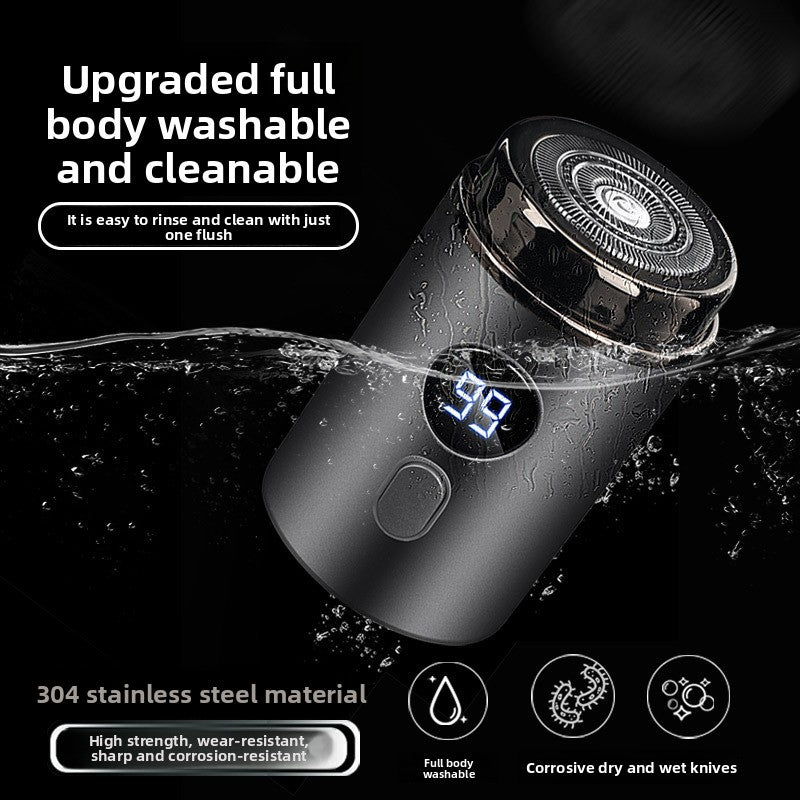 Small steel cannon electric razor for men