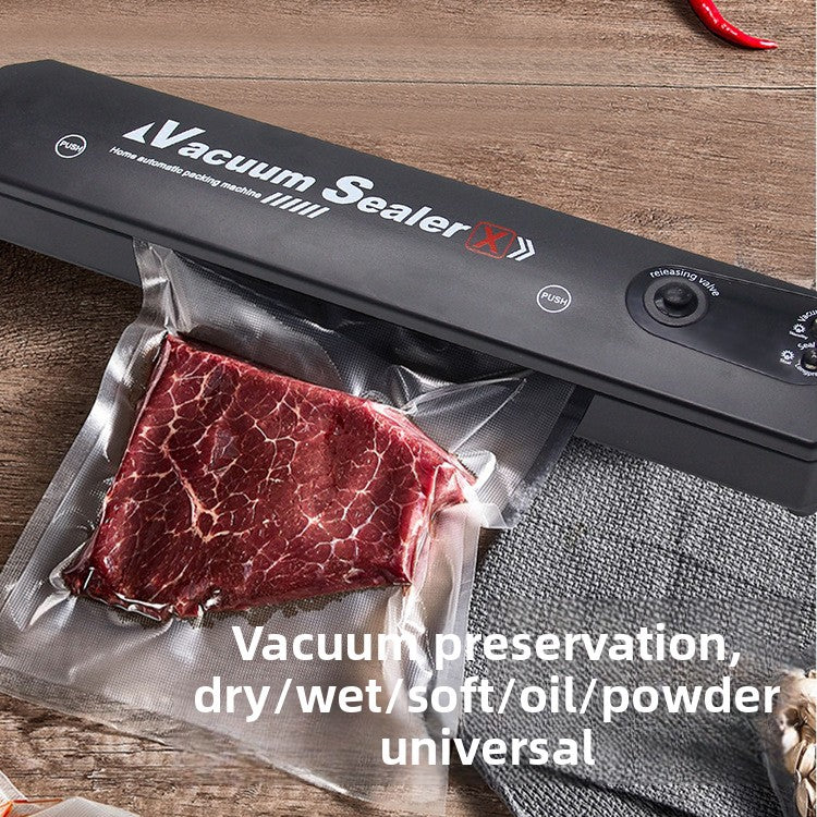 Small vacuum plastic sealing machine