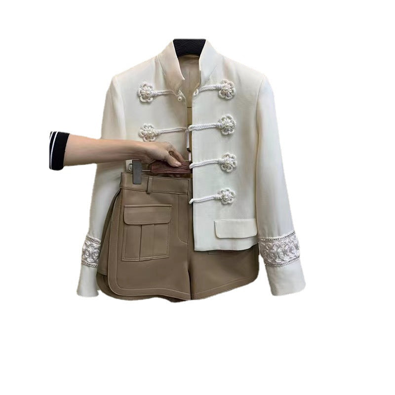 Small white coat
