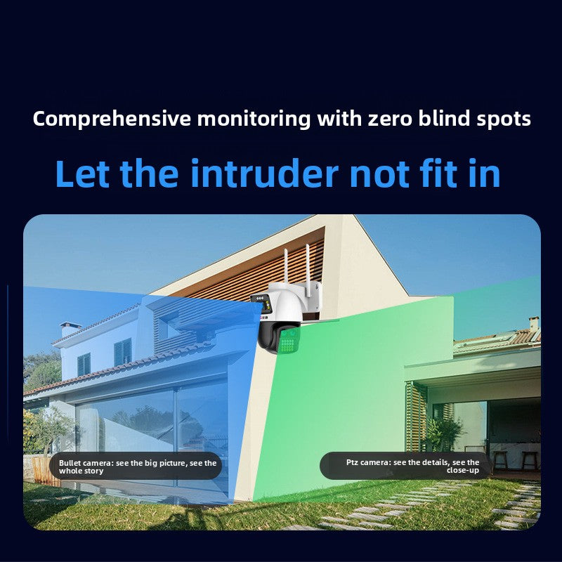 Smart 10x Zoom 4G/WiFi Surveillance Camera