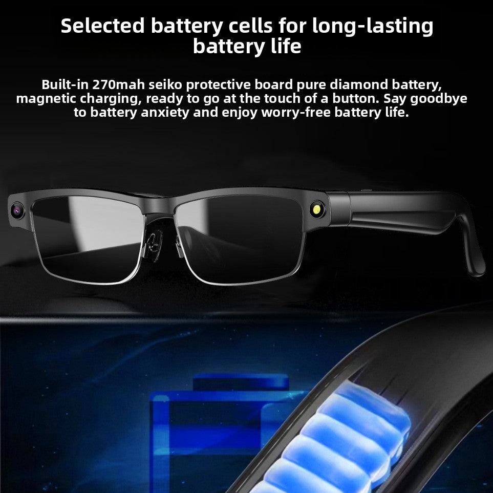 Smart AI Photo Glasses with Bluetooth